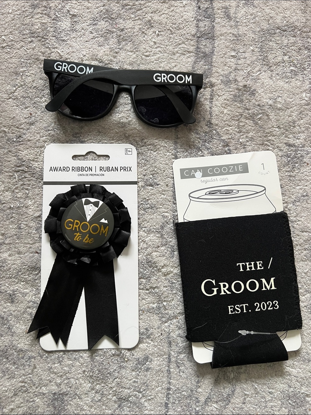 Groom Bachelor Accessories